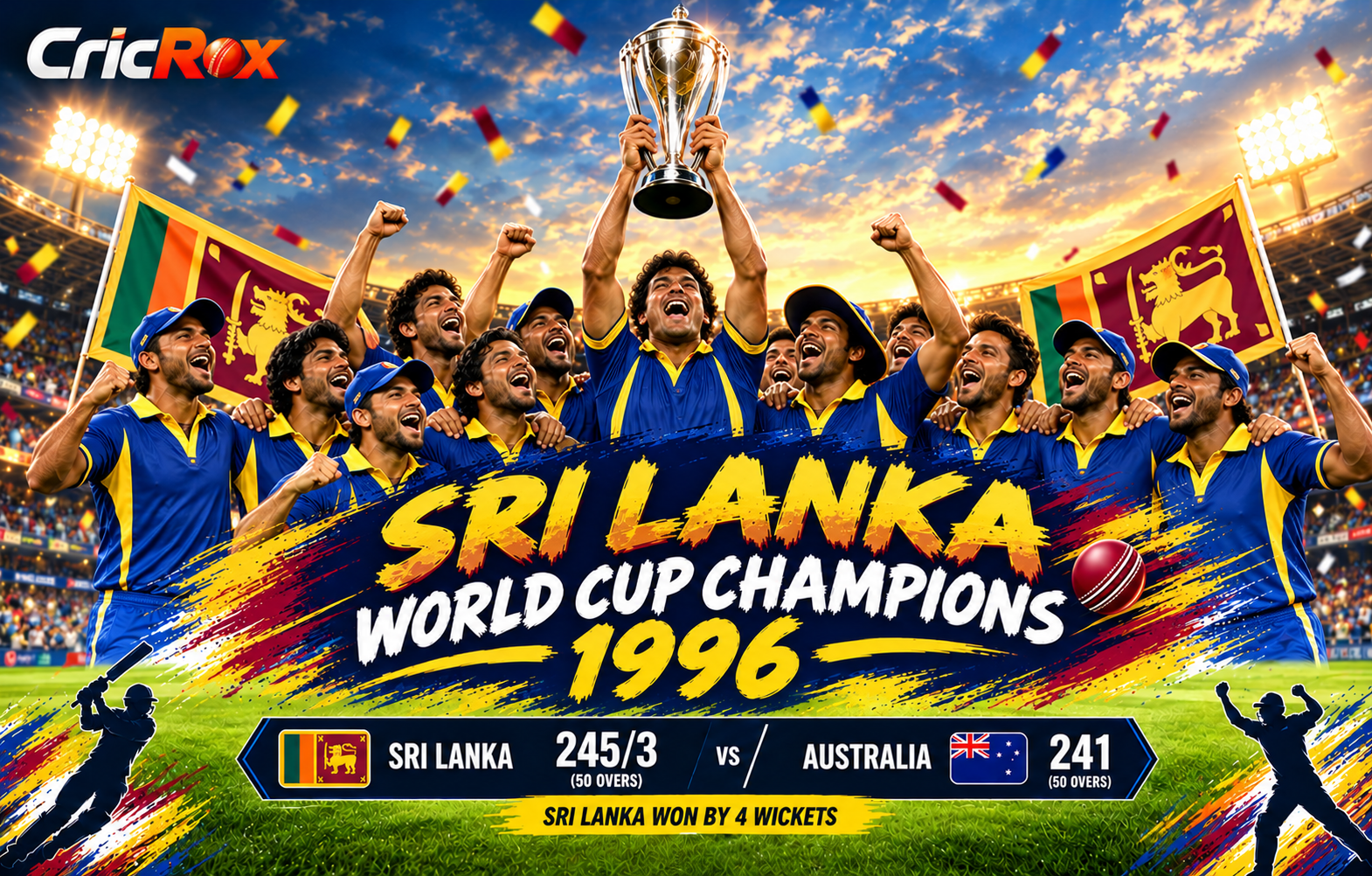 Sri Lanka Cricket Team History: From Colonial Grounds to World Champions